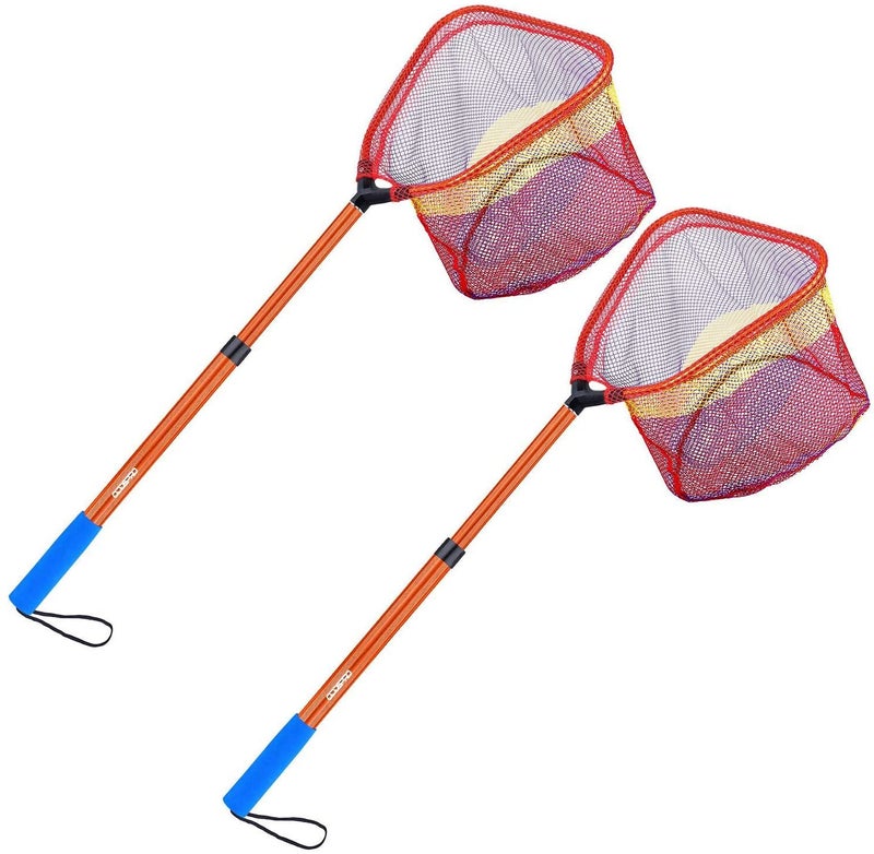 ODDSPRO Kids Fishing Net - Telescoping 11.4" Bait Net, Extends to 30" for Easy Catch and Release - Image 1